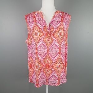 NWT Violet + Claire Sleeveless Blouse Sz XL